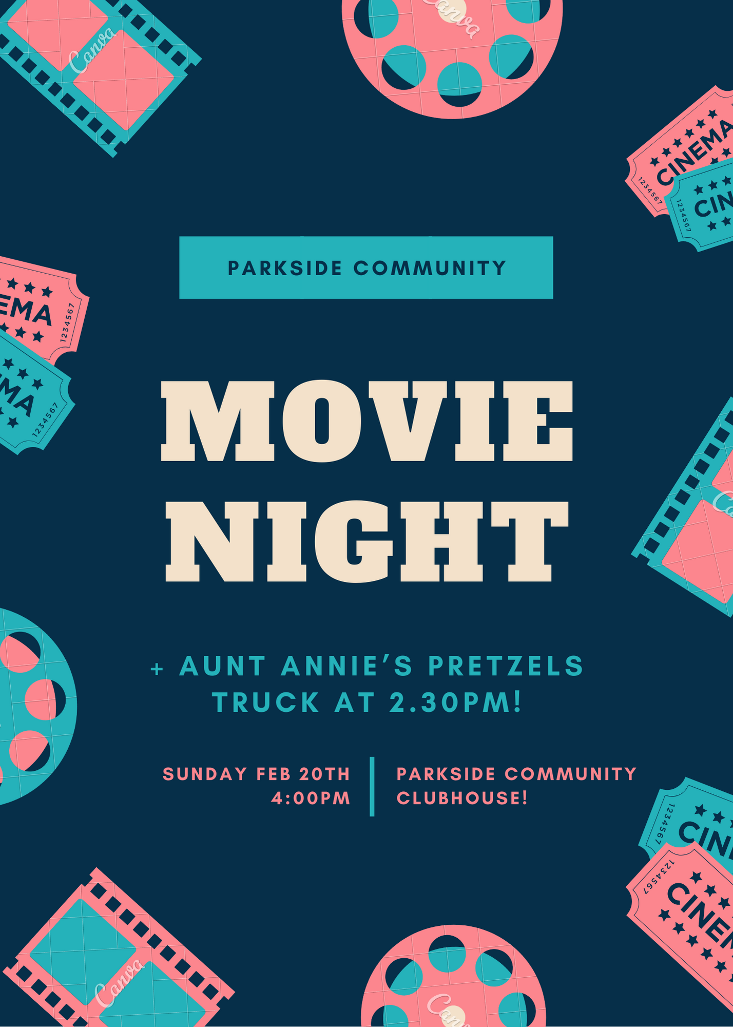 MOVIE NIGHT! - HOA Parkside